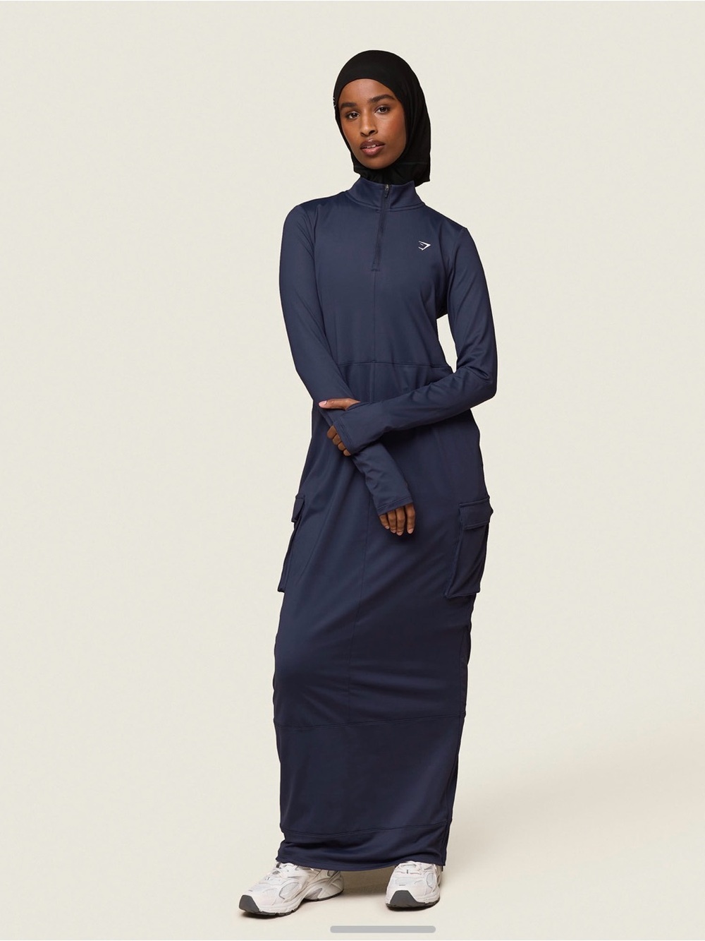 Gymshark GS x Leana Deeb Abaya - Midnight Blue size M